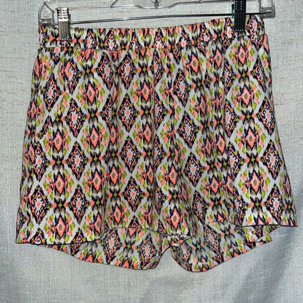 Fresh Tart Women’s Neon Elastic Dress Shorts Size Large